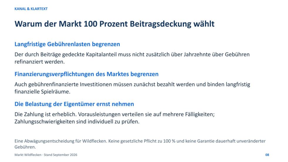 Neubau unserer Kläranlage