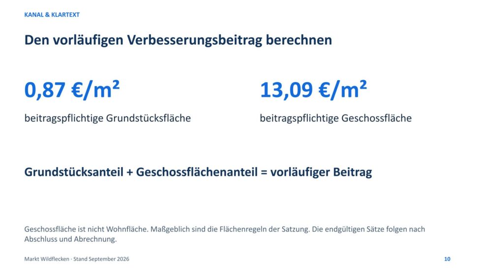 Neubau unserer Kläranlage